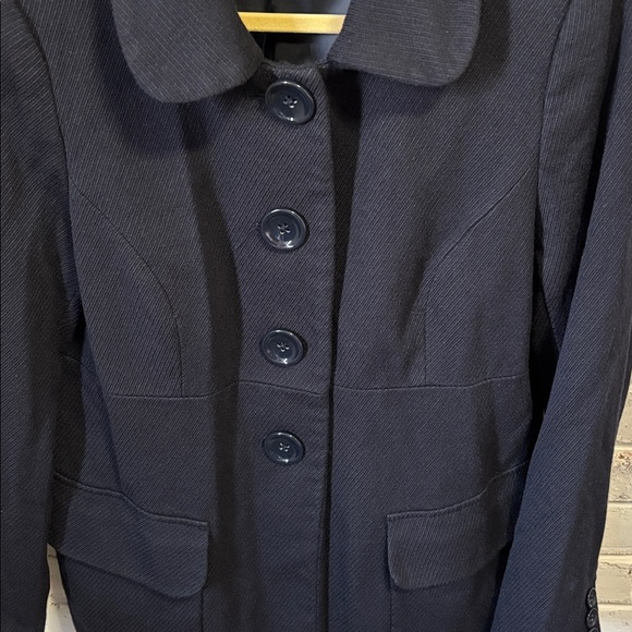 GAP Classic Navy Women's Pea Coat Size Large - Picture 2 of 11